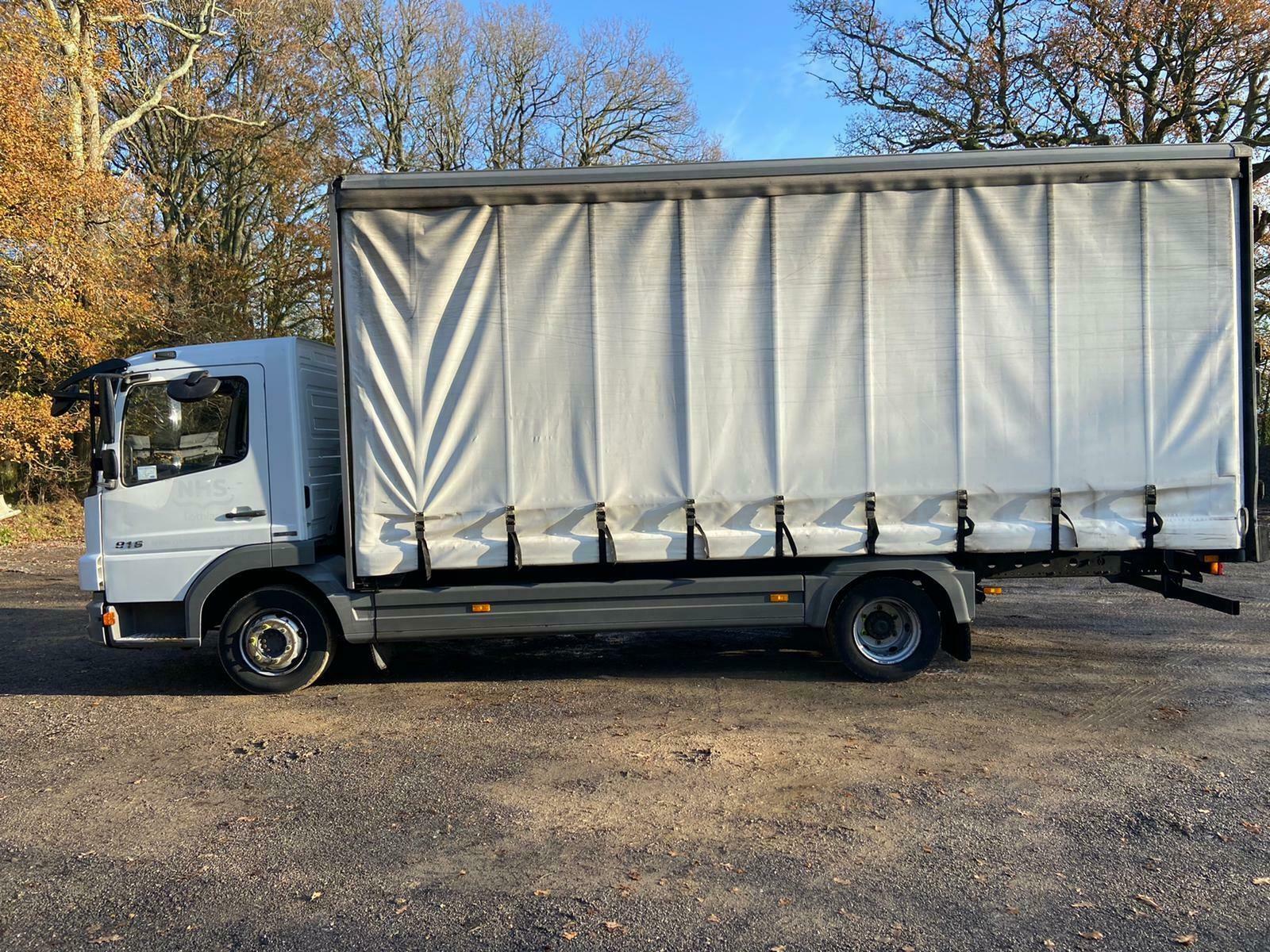 Mercedes-Benz Atego 816 2007 57 7.5 ton 20ft Curtain side ...